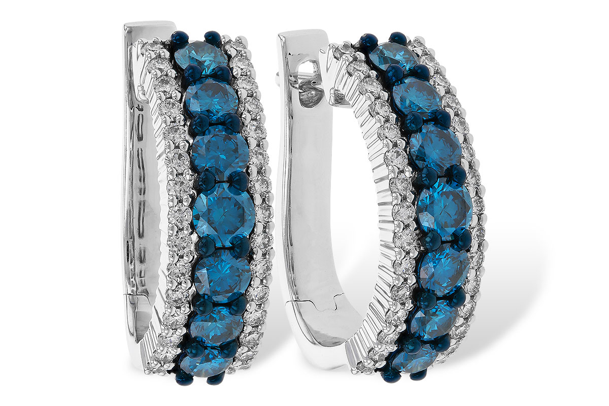 B302-41331: EARR 1.06 BLUE DIAS 1.46 TW