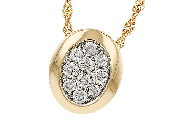 B302-43104: NECKLACE .25 TW