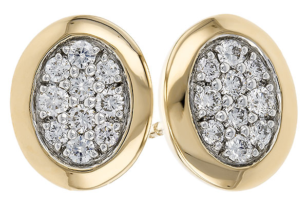 B302-43113: EARRINGS .39 TW
