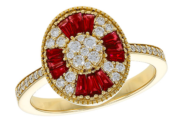 B302-43168: LDS RG .54 TW RUBY .84 TGW