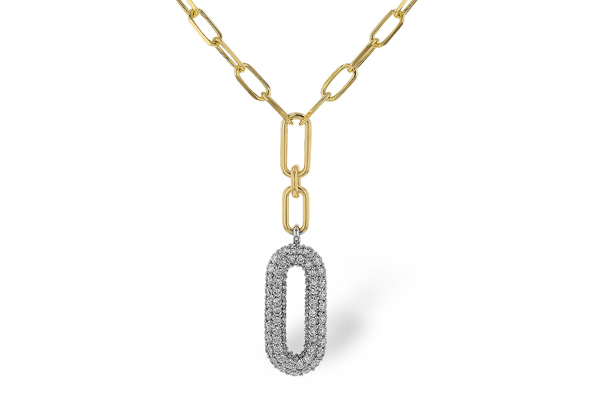 B302-44031: NECKLACE .96 TW (18")
