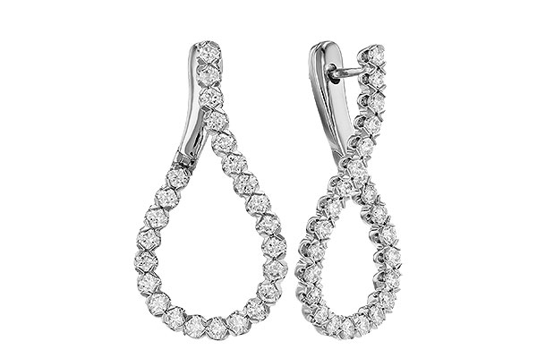 B303-27686: EARRINGS 1.50 TW