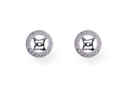 C211-51295: EARRING JACKET .32 TW (FOR 1.50-2.00 CT TW STUDS)