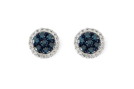 C215-14022: EARR .45 BLUE DIA .70 TW