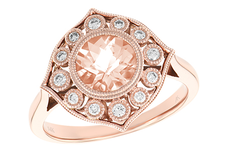 C216-04022: LDS RG .90 MORGANITE 1.05 TW