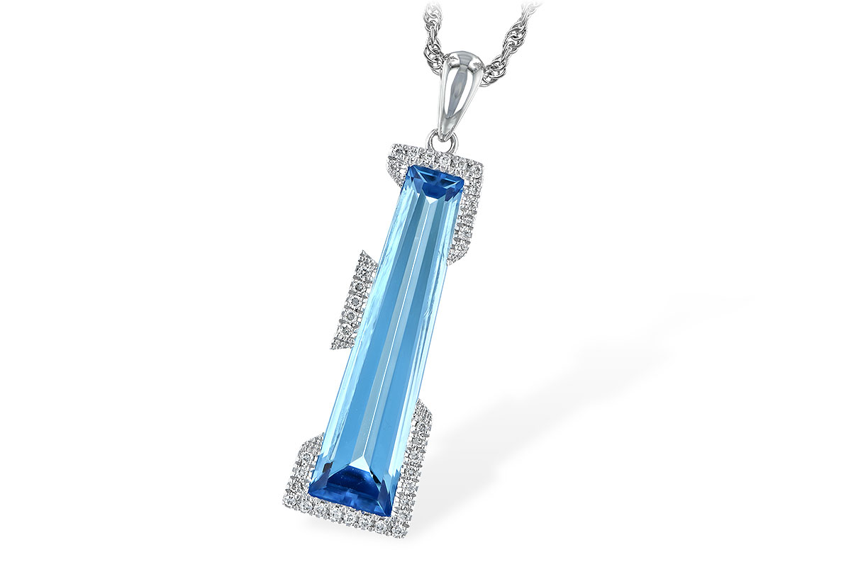 C216-93095: NECK 5.18 BLUE TOPAZ 5.28 TGW