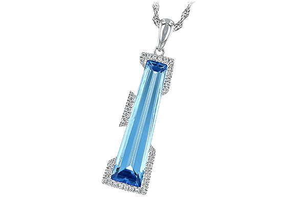 C216-93095: NECK 5.18 BLUE TOPAZ 5.28 TGW