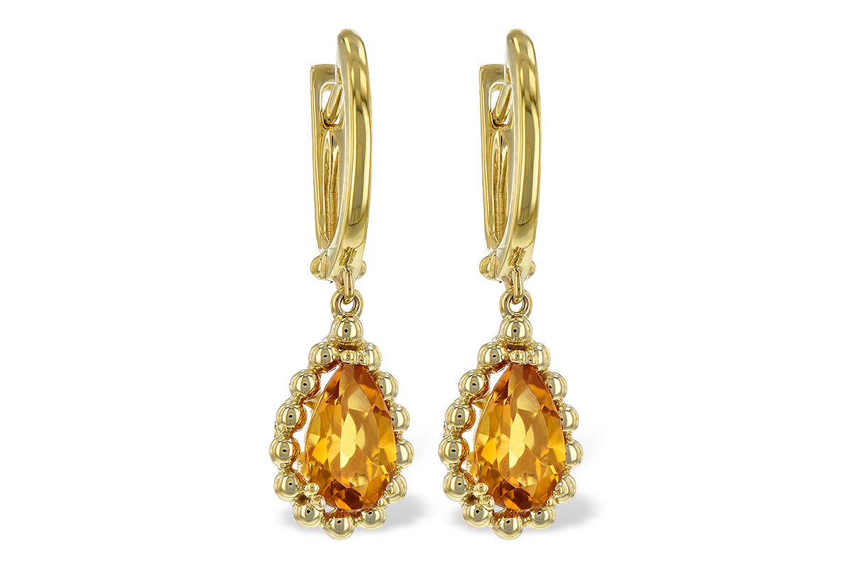 C216-94977: EARR 1.40 CITRINE TW