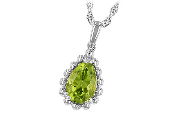 C216-94986: NECKLACE 1.30 CT PERIDOT