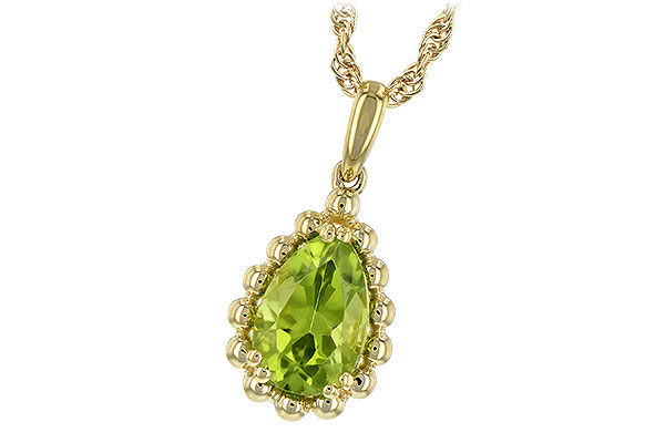 C216-94986: NECKLACE 1.30 CT PERIDOT