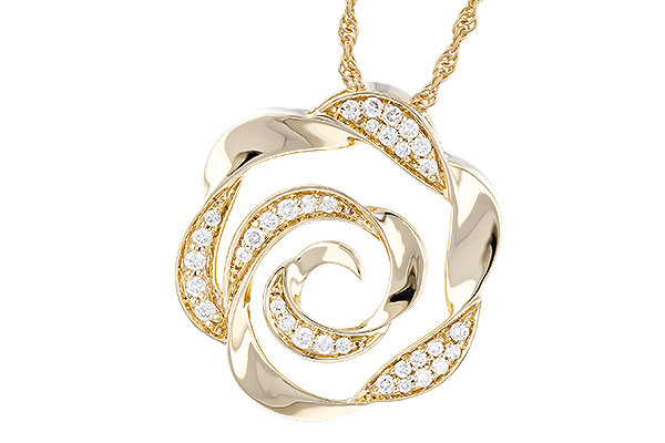 C301-48577: NECKLACE .20 TW