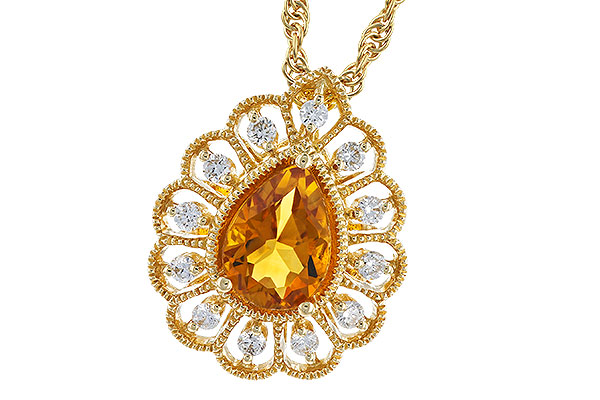 C301-48622: NECK .62 CITRINE .75 TGW