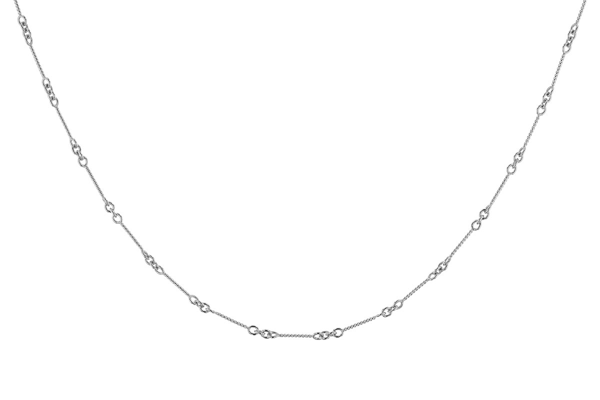 C301-51322: TWIST CHAIN (24IN, 0.8MM, 14KT, LOBSTER CLASP)