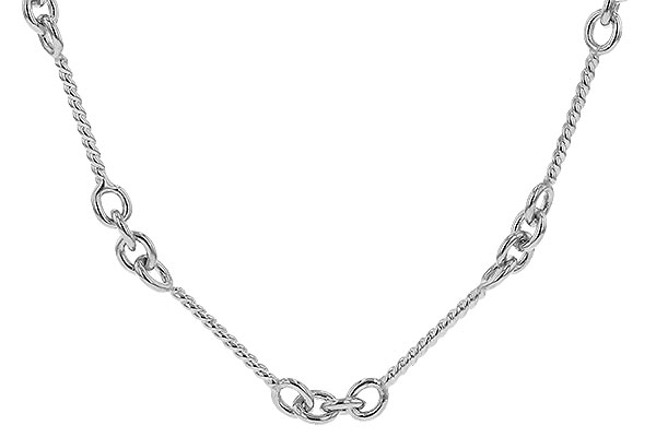 C301-51322: TWIST CHAIN (0.80MM, 14KT, 24IN, LOBSTER CLASP)