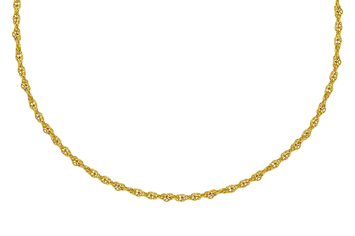 C301-51331: ROPE CHAIN (22IN, 1.5MM, 14KT, LOBSTER CLASP)