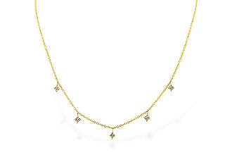 C301-53140: NECKLACE .19 TW (18")