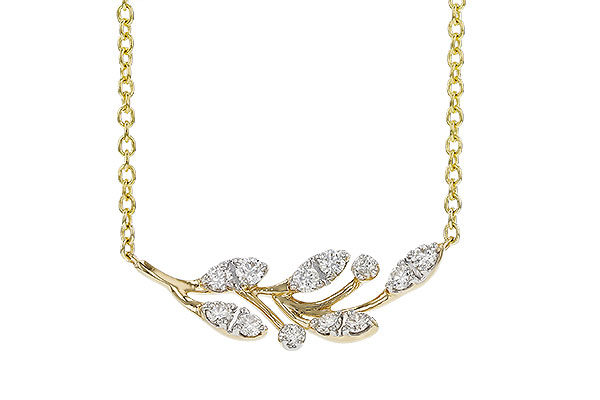 C302-39458: NECKLACE .32 TW (18")