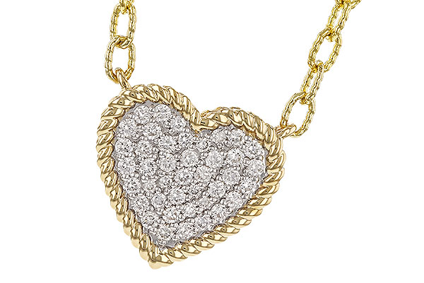 C302-42195: NECKLACE .32 TW (18")