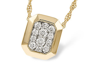 C302-43104: NECKLACE .25 TW