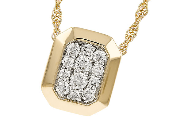 C302-43104: NECKLACE .25 TW