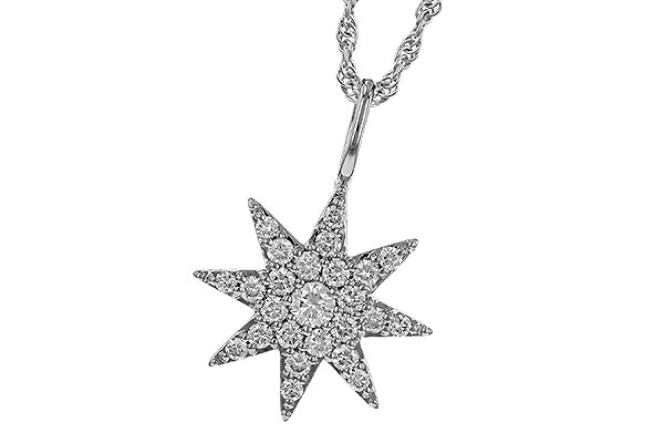 C302-43131: NECKLACE .48 TW