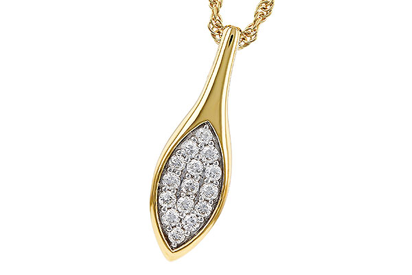 C302-43177: NECKLACE .20 TW