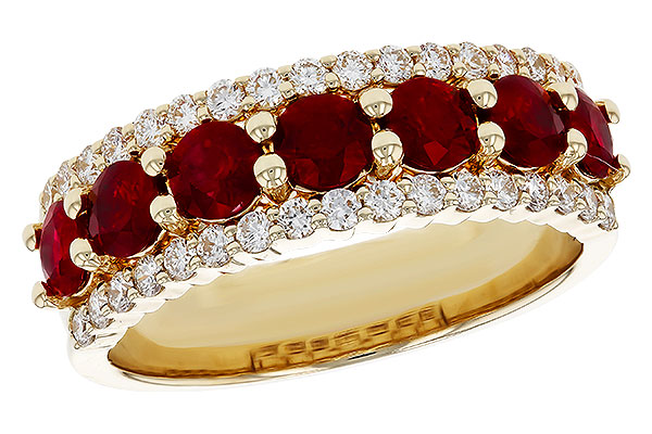 C303-27677: L216-03167 W/RUBY 1.26 TW RUBY 1.70 TGW