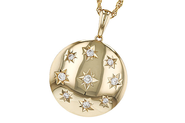 C303-27686: NECKLACE .17 TW
