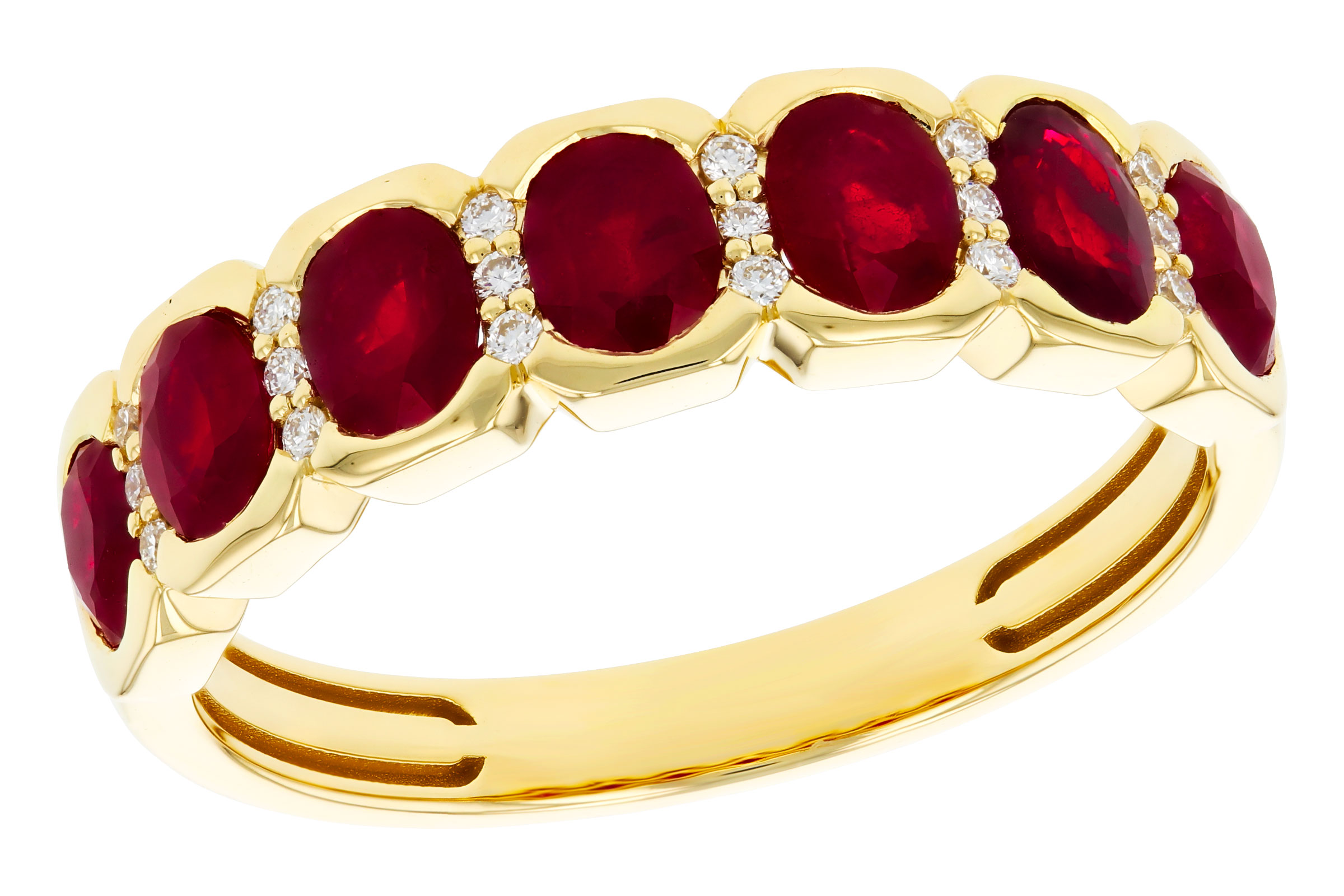 C303-29540: LDS WED RG 1.45 TW RUBY 1.52 TGW