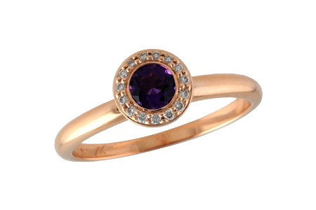 D215-09458: LDS RG .20 AMETHYST .26 TW