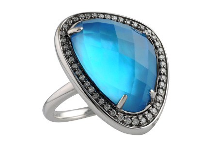 D215-11331: LDS RG 12.24 BLUE TOPAZ 12.44 TGW