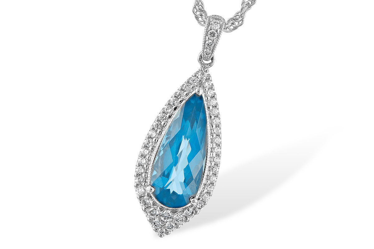 D216-94022: NECK 2.40 BLUE TOPAZ 2.65 TGW