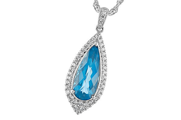 D216-94022: NECK 2.40 BLUE TOPAZ 2.65 TGW