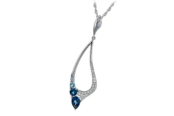 D216-97649: NECK .83 BLUE TOPAZ 1.00 TGW