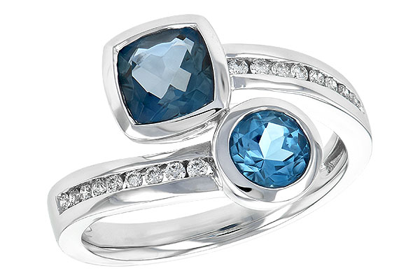 D216-99531: LDS RG 1.55 TW BLUE TOPAZ 1.70 TGW