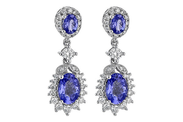 D217-87722: EARR 1.80 TW TANZANITE 2.33 TGW