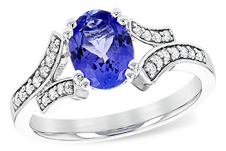 D217-88631: LDS RG 1.15 TANZANITE 1.30 TGW