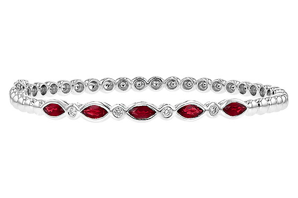 D217-89504: BANGLE 1.50 RUBY 1.63 TGW