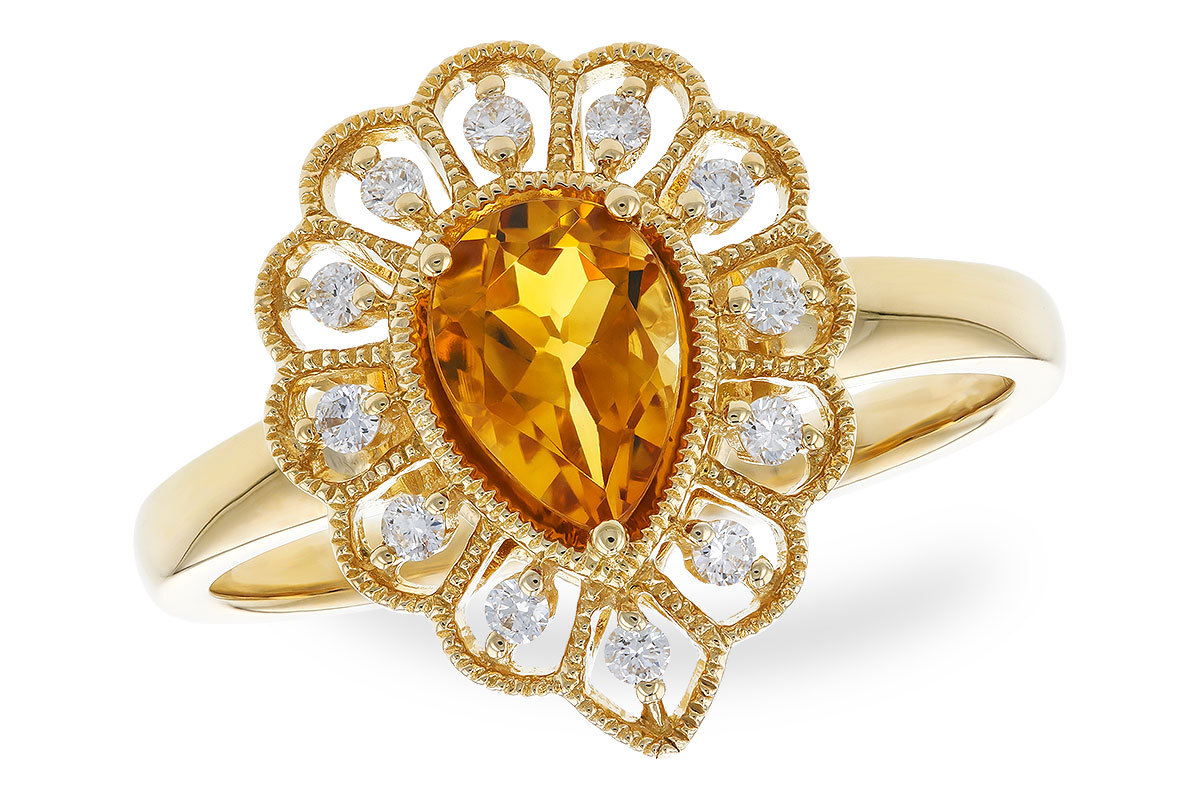 D301-48622: LDS RG .62 CITRINE .75 TGW