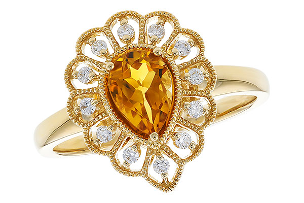 D301-48622: LDS RG .62 CITRINE .75 TGW