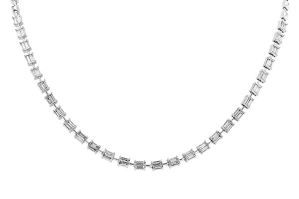 D301-49486: NECKLACE 2.02 TW BAGUETTE