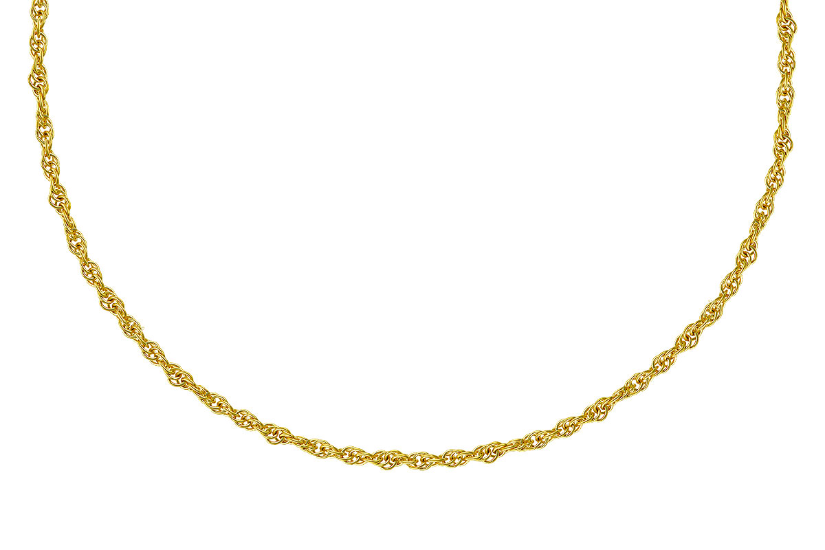 D301-51322: ROPE CHAIN (24IN, 1.5MM, 14KT, LOBSTER CLASP)
