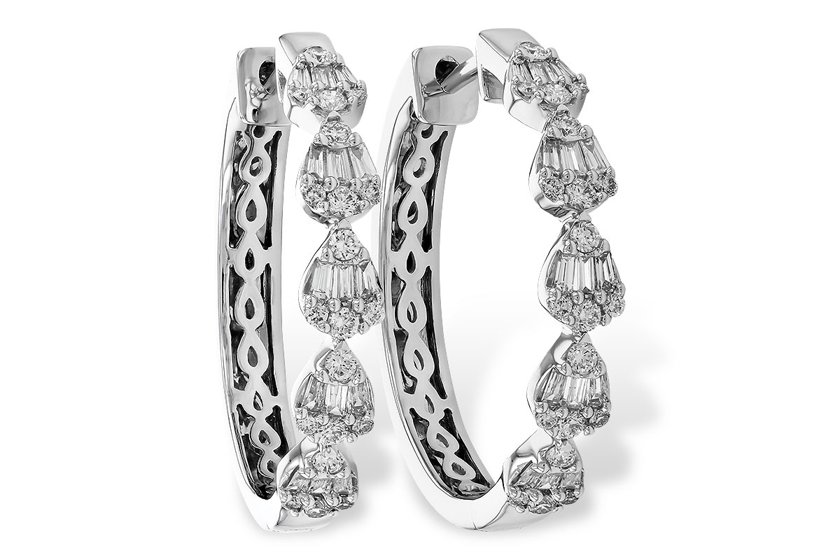 D301-52231: EARRINGS .20 BAG .47 TW