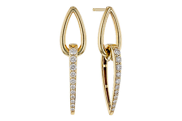 D302-37695: EARRINGS .75 TW