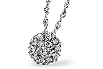 D302-39458: NECKLACE .25 TW