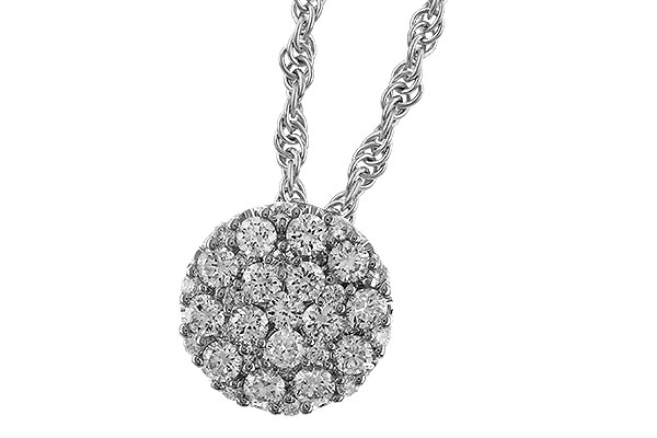 D302-39458: NECKLACE .25 TW