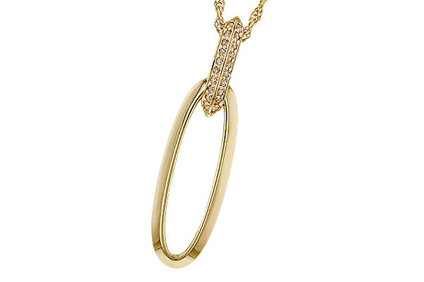 D302-40367: NECKLACE .10 TW