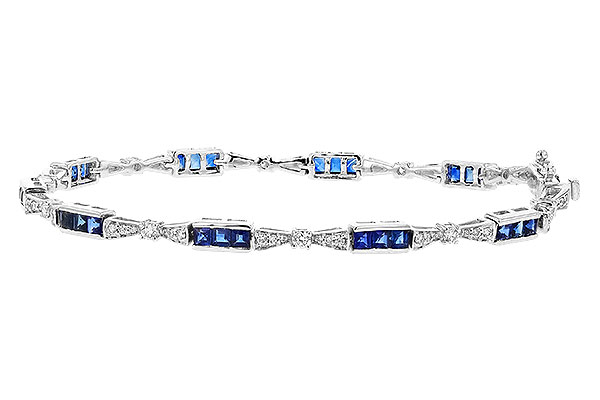 D302-42222: BRACELET 2.10 SAPPHIRE 2.75 TGW (7")