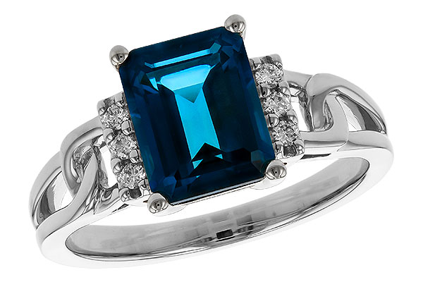 D302-43113: LDS RG 2.42 LONDON BLUE TOPAZ 2.50 TGW (9x7MM LBT)
