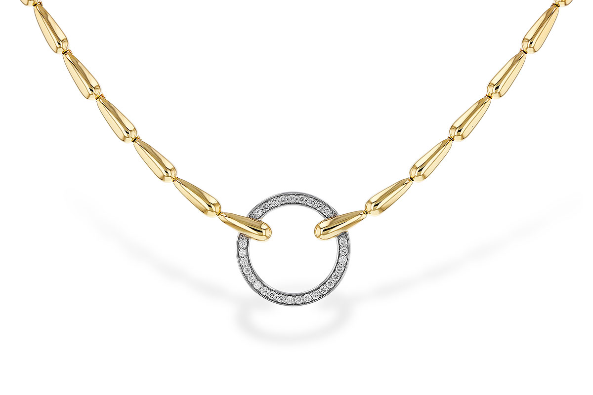 D302-44949: NECKLACE .33 TW (17")